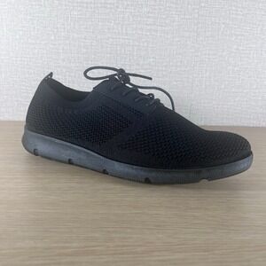 Franco Vanucci Knit Walking Sneakers Black Men's Size 13 Lightweight Comfort